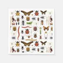 Insetos Papel de Festa de aniversário