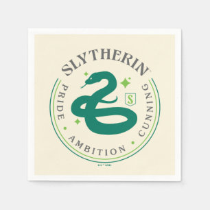 Guardanapo De Papel Insígnia de Orgulho da Casa Cobra Verde SLYTHERIN™