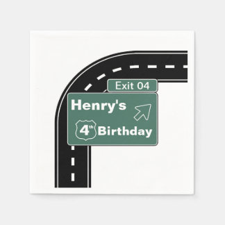 Guardanapo De Papel Interstate Birthday Napkins