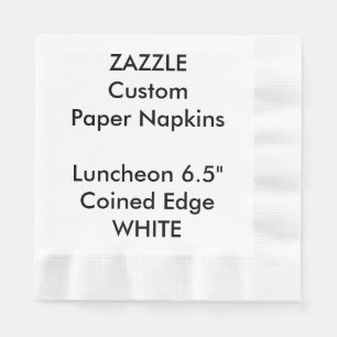 Guardanapo de papel inventados do almoço de Zazzl