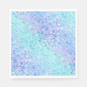 Guardanapo De Papel Iridescência gelada: