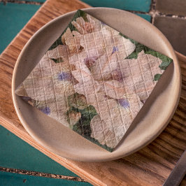 Guardanapo De Papel Iris Floral Napkins Cor-de-rosa-claro