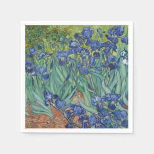 Guardanapo De Papel Íris, Pintura a Óleo Floral, Vincent Van Gogh