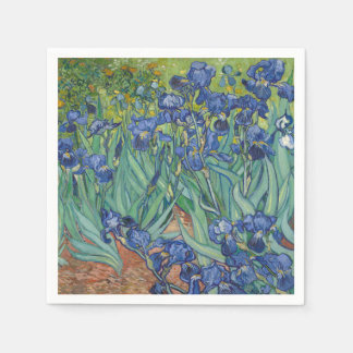Guardanapo De Papel Íris, Pintura a Óleo Floral, Vincent Van Gogh
