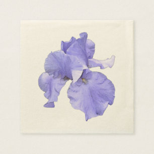 Guardanapo De Papel Íris roxa farpada alta