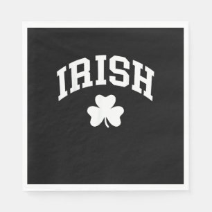 Guardanapo De Papel Irish Shamrock Dia de São Patrício Ireland Prid Ir