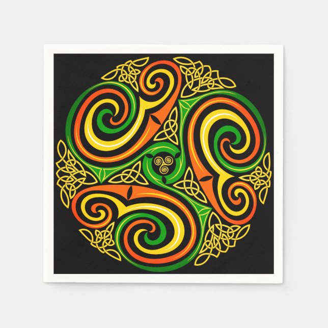 Guardanapo De Papel Irsh Celtic  (Frente)