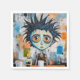 Guardanapo De Papel Isak Inkwell segunda-feira de manhã chorão