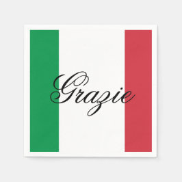 Guardanapo De Papel Italy Flag Italian Pride Europe Country