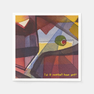 Guardanapo De Papel Já É Hora Do Cocktail? Cocktail Napkin