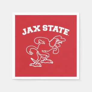 Guardanapo De Papel Jacksonville State University JAX State Gamecocks
