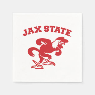 Guardanapo De Papel Jacksonville State University JAX State Gamecocks