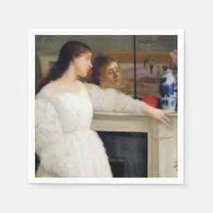 Guardanapo De Papel James Whistler - Sinfonia em branco nº 2