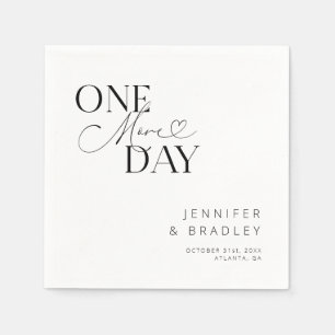 Guardanapo De Papel Janto de ensaio White One More Day