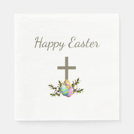 Guardanapo De Papel Janto páscoa Ovos Decorativos Cruzamento Simples