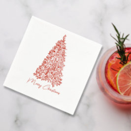 Guardanapo De Papel Janto Red Christmas