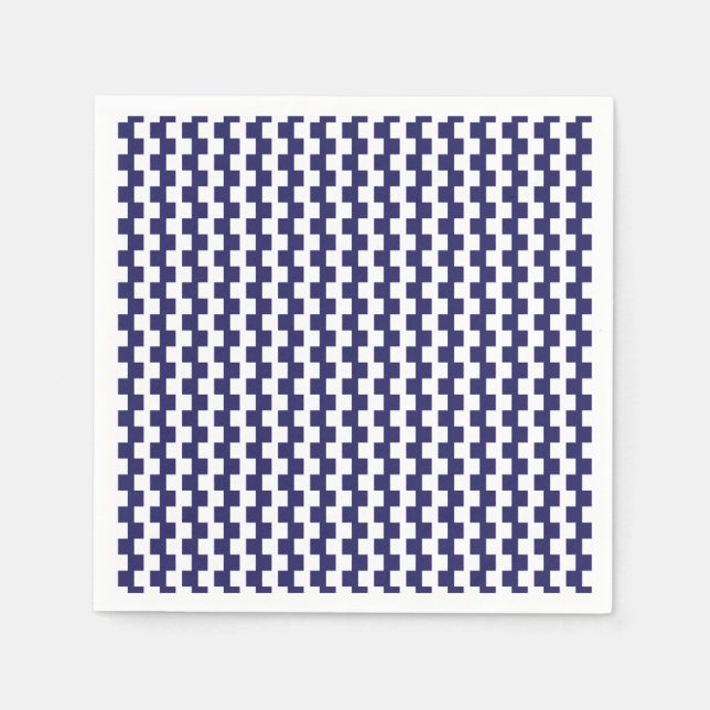 Guardanapo De Papel Japonês Blue Napkins (Frente)