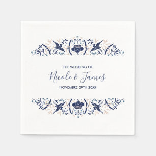 Guardanapo De Papel Japonês Casamento Personalizado Crested ibis Lot