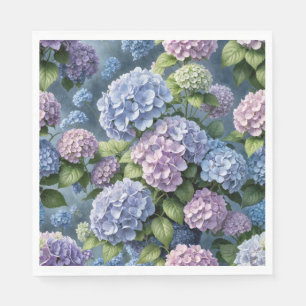 Guardanapo De Papel Jardim de Hydrangea Summer