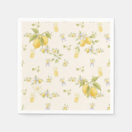 Guardanapo De Papel Jardim de Limões com Ratos