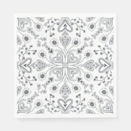 Guardanapo De Papel Jardim do Namorados Boho