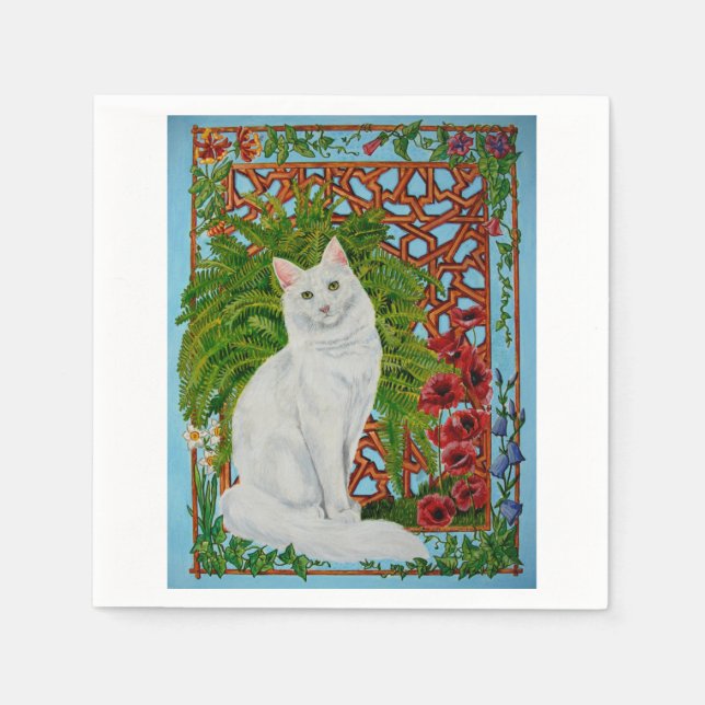 Guardanapo De Papel Jardim do Snowi (Frente)