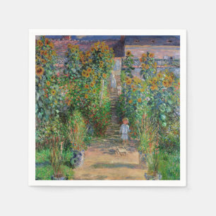 Guardanapo De Papel Jardim Monet Vetheuil Pintura Impressionista