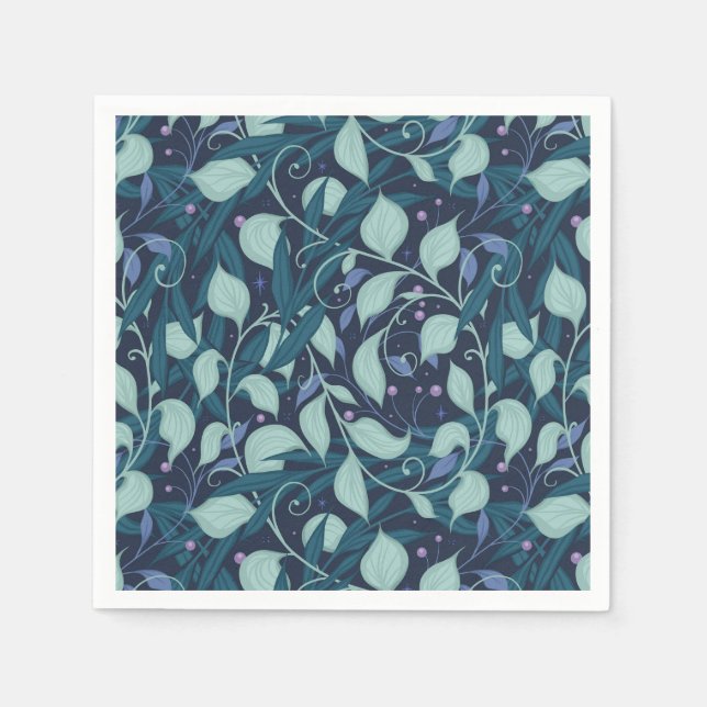 Guardanapo De Papel Jardim noturno (Frente)