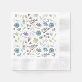 Guardanapo De Papel Jennifer Floral Winter Flowers Napkins