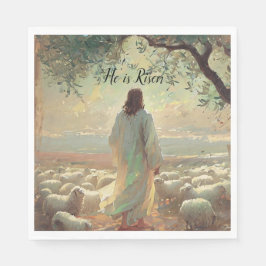 Guardanapo De Papel Jesus Christ Religious Easter Catholic 