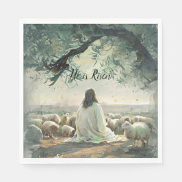 Guardanapo De Papel Jesus Christ Religious Easter Catholic 