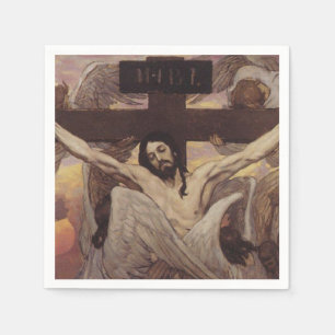 Guardanapo De Papel Jesus Cristo na Cruz