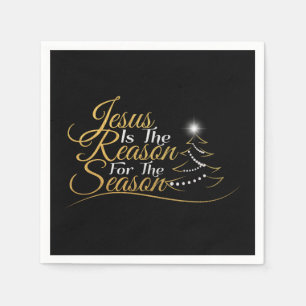 Guardanapo De Papel Jesus de Natal é a razão da temporada
