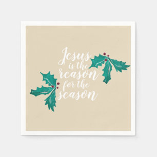 Guardanapo De Papel Jesus é a razão do Natal da temporada