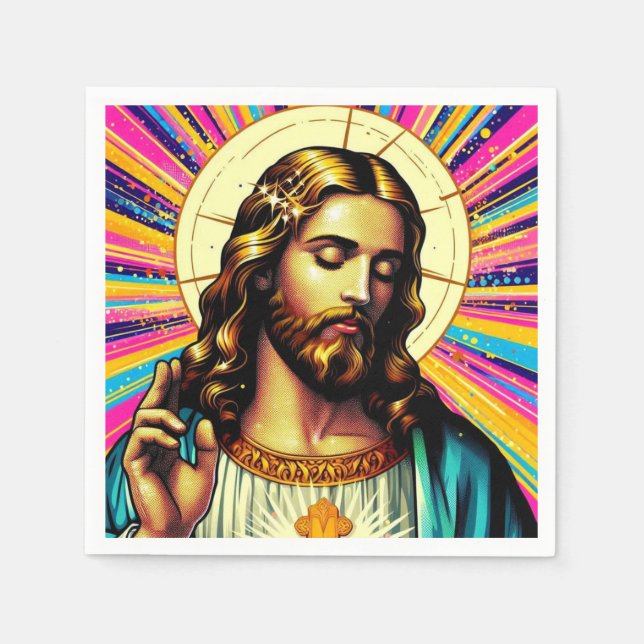 Guardanapo De Papel Jesus guardanapo! (Frente)