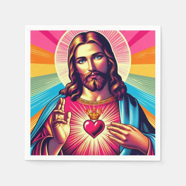 Guardanapo De Papel Jesus guardanapos! (Frente)