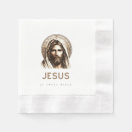 Guardanapo De Papel Jesus ressuscitou verdadeiramente!