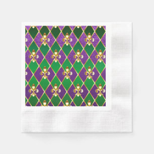 Guardanapo De Papel Jewelry Background Mardi Gras