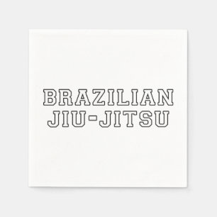 Guardanapo De Papel Jiu Jitsu