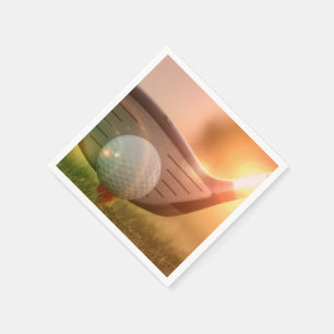 Guardanapo De Papel Jogador de golfe