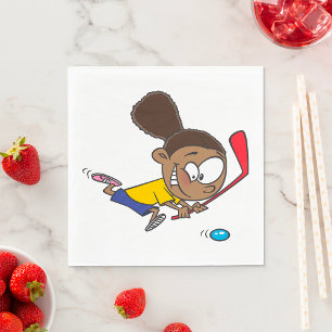 Guardanapo De Papel Jogador de hóquei