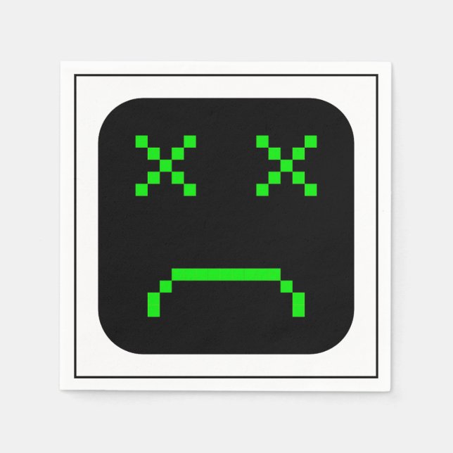 Guardanapo De Papel Jogo sobre XX (Frente)