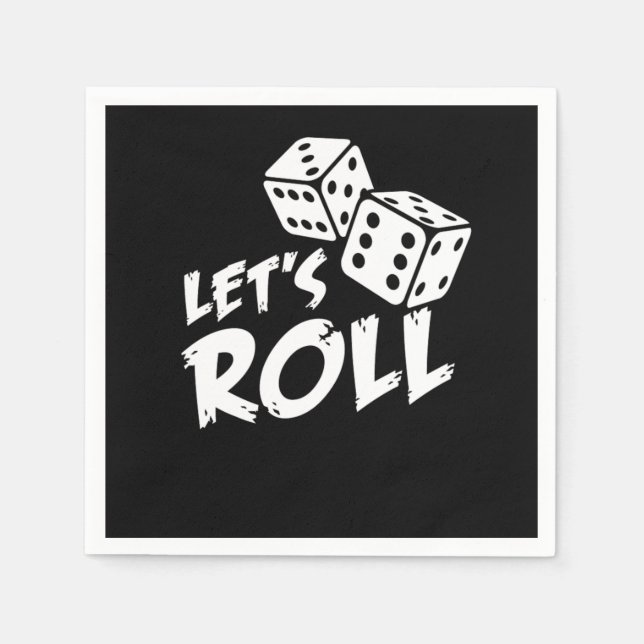 Guardanapo De Papel Jogos de conselho (Frente)