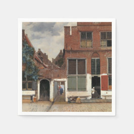 Guardanapo De Papel Johannes Vermeer - Little Street