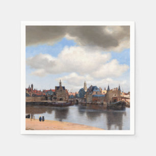 Guardanapo De Papel Johannes Vermeer - Visão de Delft