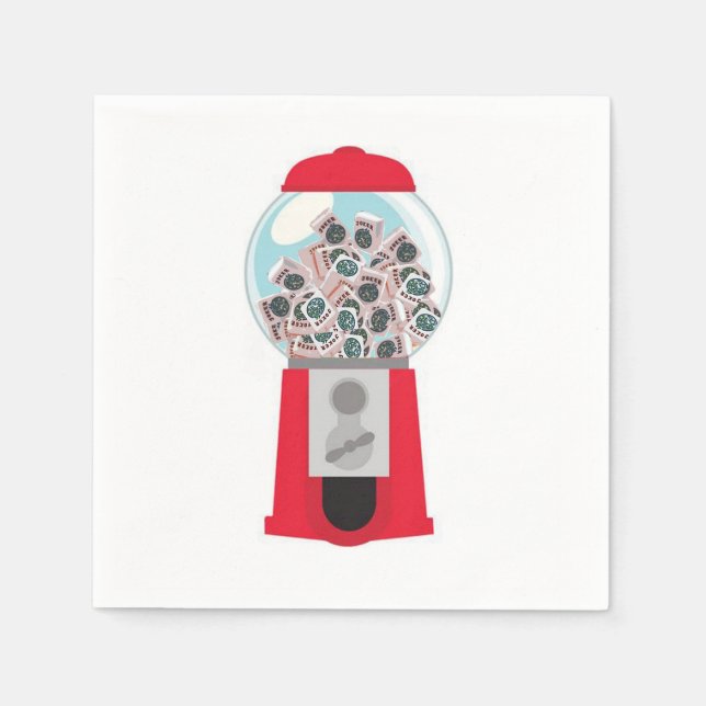 Guardanapo De Papel Jokerball Machine Napkins (Frente)