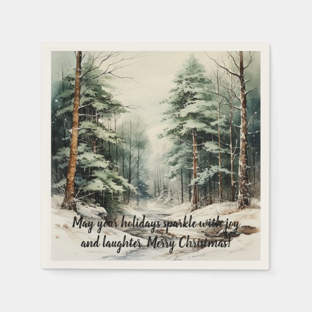 Guardanapo De Papel Jolly Jingles Napkin (Frente)