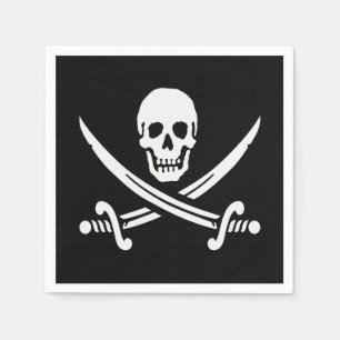 Guardanapo De Papel Jolly Roger