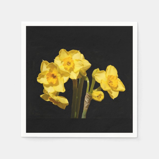 Guardanapo De Papel Jonquil Flowers Paper Napkins (Frente)