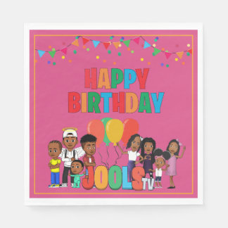 Guardanapo De Papel JOOLS TV ®️ Papel Rosa 6.5 em Nápoles